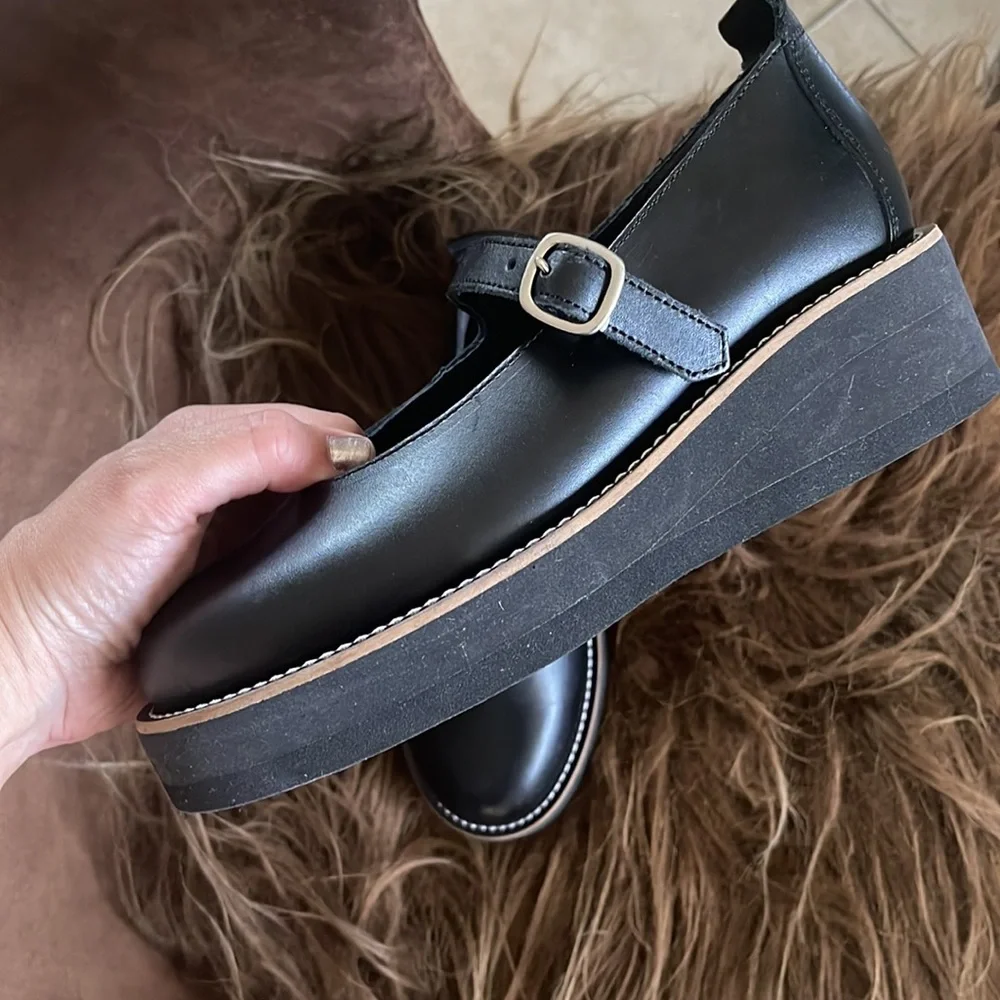 Y's Yohji Yamamoto Platform Mary Jane Oxfords